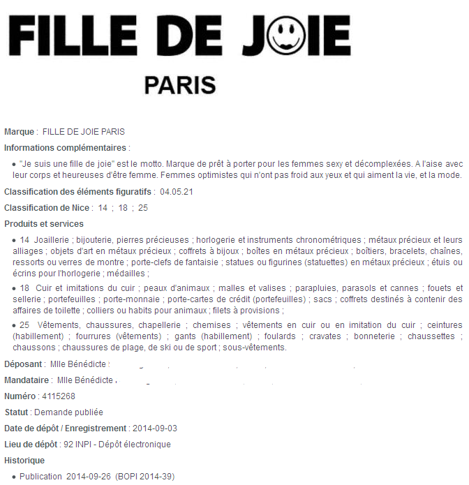 Folle de joie VS Fille de joie Le petit Musée des Marques